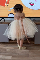 Tie Back Tutu Dress