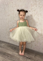 Tie Back Tutu Dress