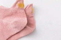 Crown Embroidered 5 Pack Socks