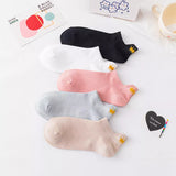 Crown Embroidered 5 Pack Socks