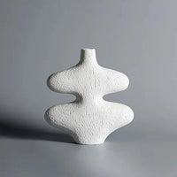 Scandi Abstract Wave Vase & Sculpture