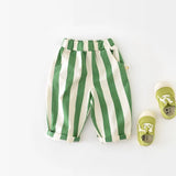 Candy Stripe Loose Trousers