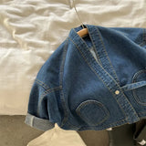 Kimono Tie Denim Jacket