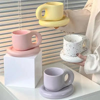 Chubby Mug & Saucer