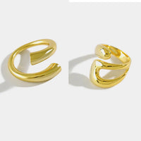 Fluid Sterling Silver Ring Set