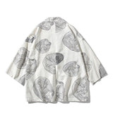 Japandi Print Kimono Jacket