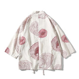 Japandi Print Kimono Jacket