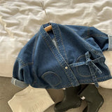 Kimono Tie Denim Jacket