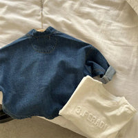 Kimono Tie Denim Jacket