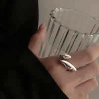 Sterling Silver Polished Cuff Rings