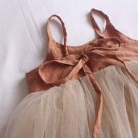 Tie Back Tutu Dress