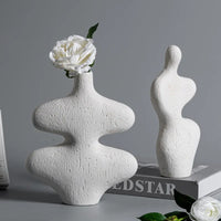 Scandi Abstract Wave Vase & Sculpture