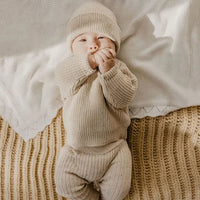 Speckled Neutral Knit Jumper