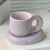 Chubby Mug & Saucer
