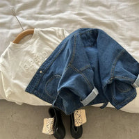 Kimono Tie Denim Jacket