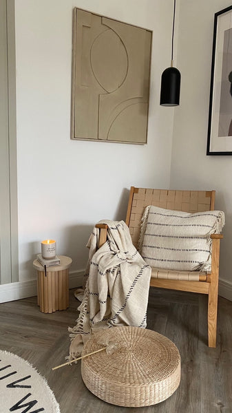 Straw cushion sale