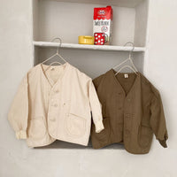 Unisex Cotton Shell Jacket