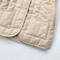 Quilted Baby Gilet & Bonnet