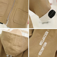 Reversible Polka Dot Windbreaker Jacket