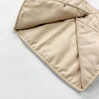 Quilted Baby Gilet & Bonnet