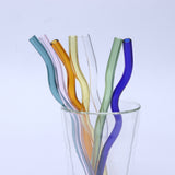 Wavy Glass Reusable Straw
