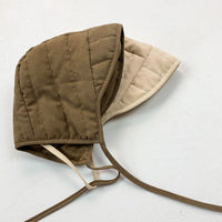 Quilted Baby Gilet & Bonnet