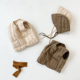Quilted Baby Gilet & Bonnet