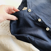 Linen Blend Unisex Overalls