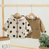 Reversible Polka Dot Windbreaker Jacket