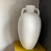 Ceramic White Bottle Vase