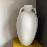 Ceramic White Bottle Vase