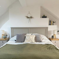 Rae Neutral Tufted Tassel Cushion Cover