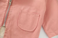 Reversible Polka Dot Windbreaker Jacket