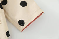 Reversible Polka Dot Windbreaker Jacket