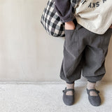 Loose Big Pocket Trousers