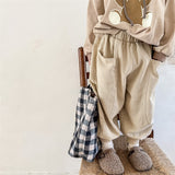 Loose Big Pocket Trousers