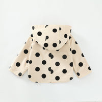 Reversible Polka Dot Windbreaker Jacket