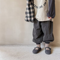 Loose Big Pocket Trousers