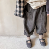 Loose Big Pocket Trousers