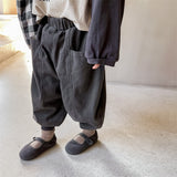 Loose Big Pocket Trousers