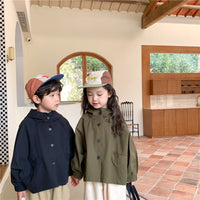 Lightweight Unisex Hooded Boxy Jacket