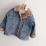 Plush Lined Denim Jacket