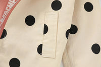 Reversible Polka Dot Windbreaker Jacket