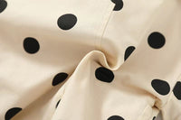 Reversible Polka Dot Windbreaker Jacket