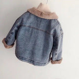 Plush Lined Denim Jacket