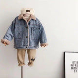 Plush Lined Denim Jacket