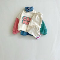 Girl Power Sweatshirt Set