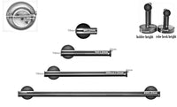 Brushed Gold Stainless Steel Bathroom Accessories