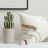 Arlo Abstract Tufted Cushion Cover