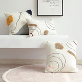 Arlo Abstract Tufted Cushion Cover